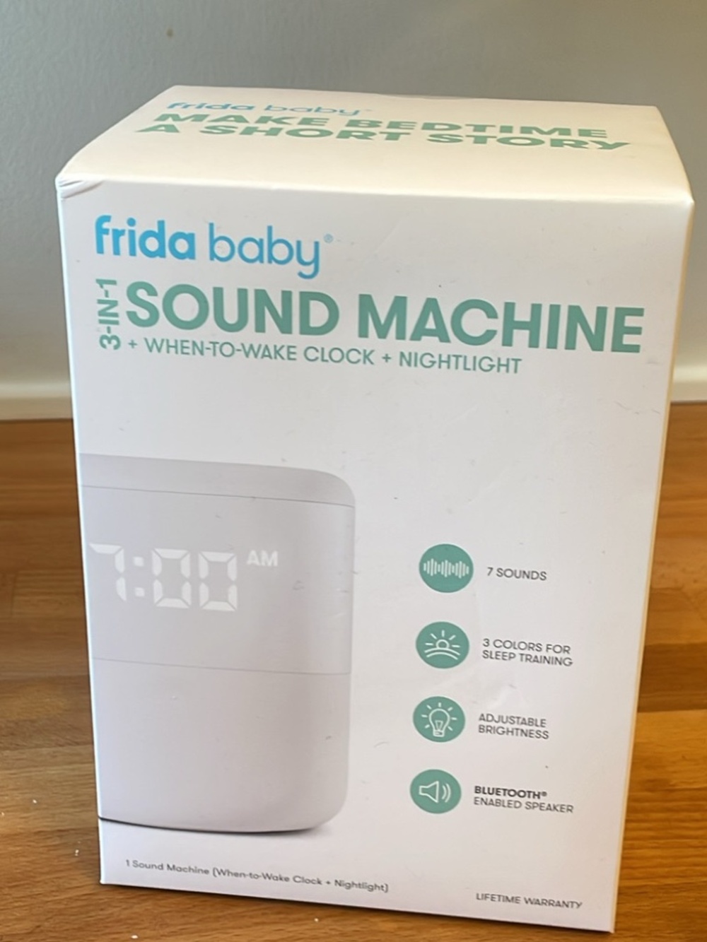 Frida Baby Sound Machine/When to Wake light